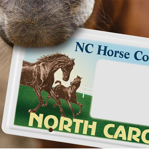 NC Horse Council License Plate